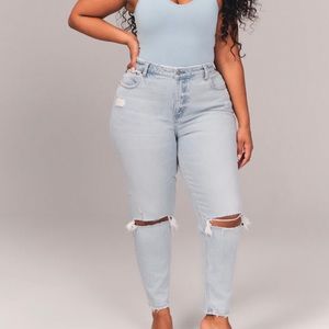Abercrombie Curve Love High Rise Skinny Jeans 29S